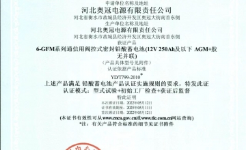 安徽理士新能源发展有限公司取得智能低压UPS锂电池专利